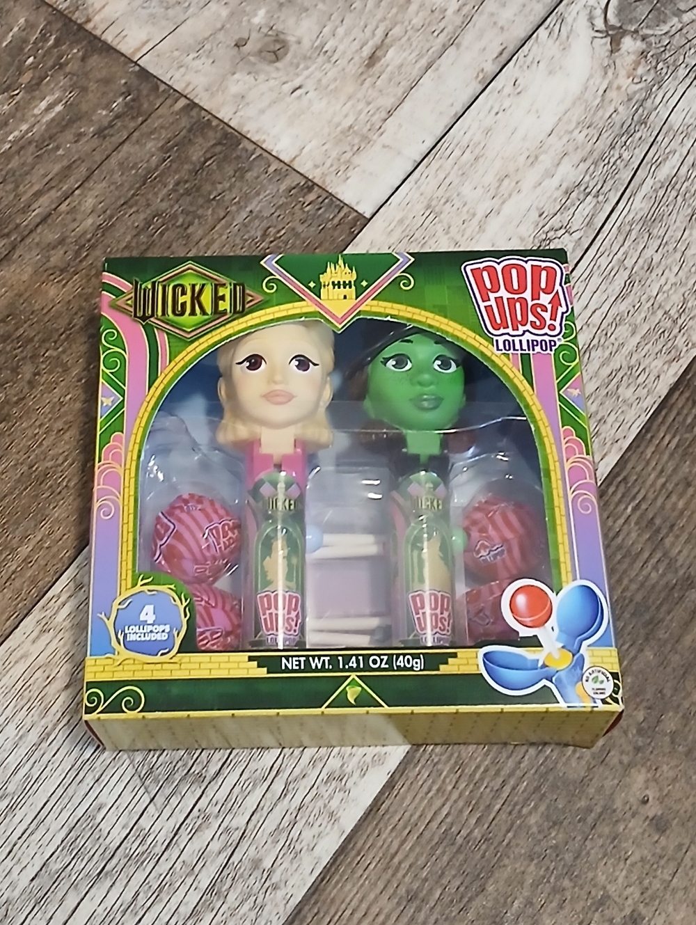 Wicked Pop Ups! Lollipop Toy Set